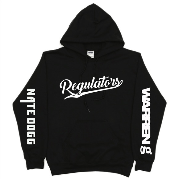 Sweaters Warren G X Nate Dogg Regulators Pullover S5xl New Rap Hip